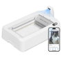 PetKit PuroBot Crystal Duo Arenero Autolimpiable con Cámara IA y Cubierta, Blanco